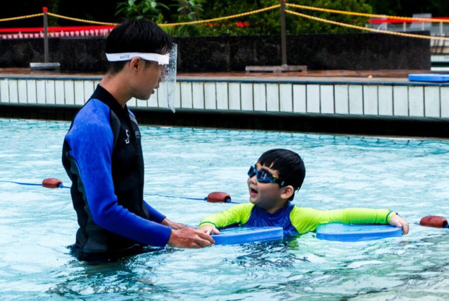 The Swim Lab Beginners Lesson